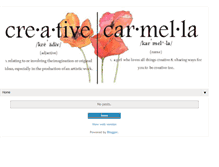 Tablet Screenshot of creativecarmella.com